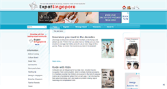 Desktop Screenshot of expatsingapore.com